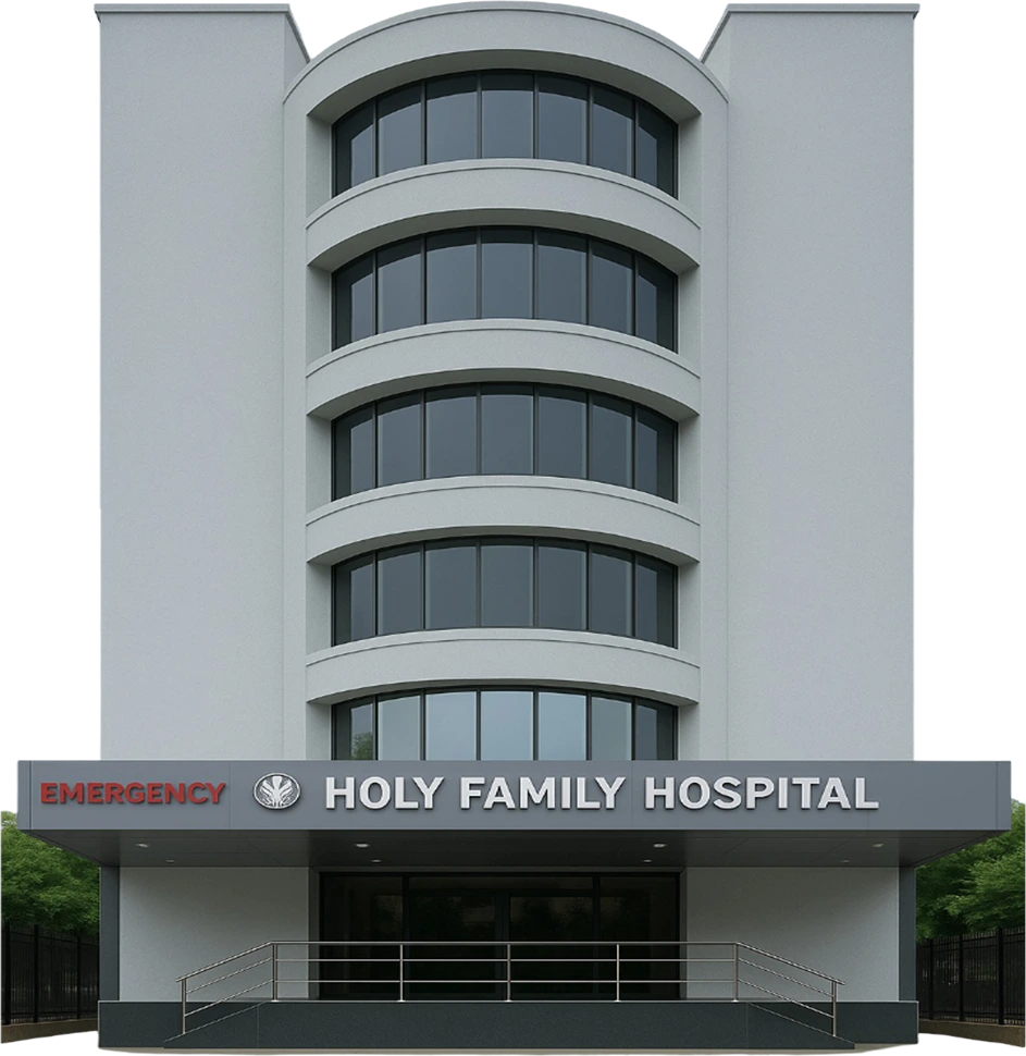 Holy Family Hospital Bandra Mumbai hospital building icon