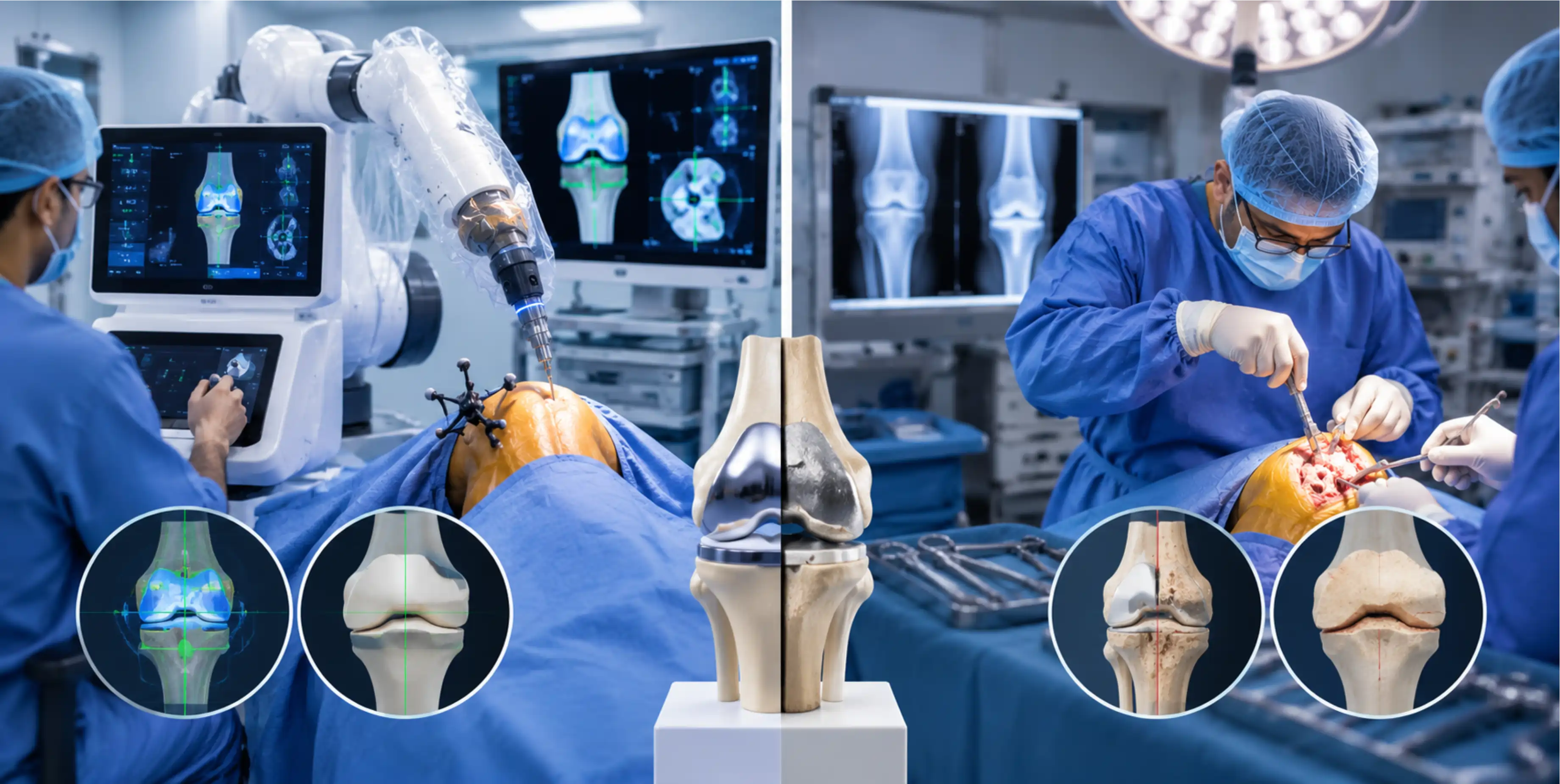 Robotic vs Conventional Knee Replacement: What's the Difference?