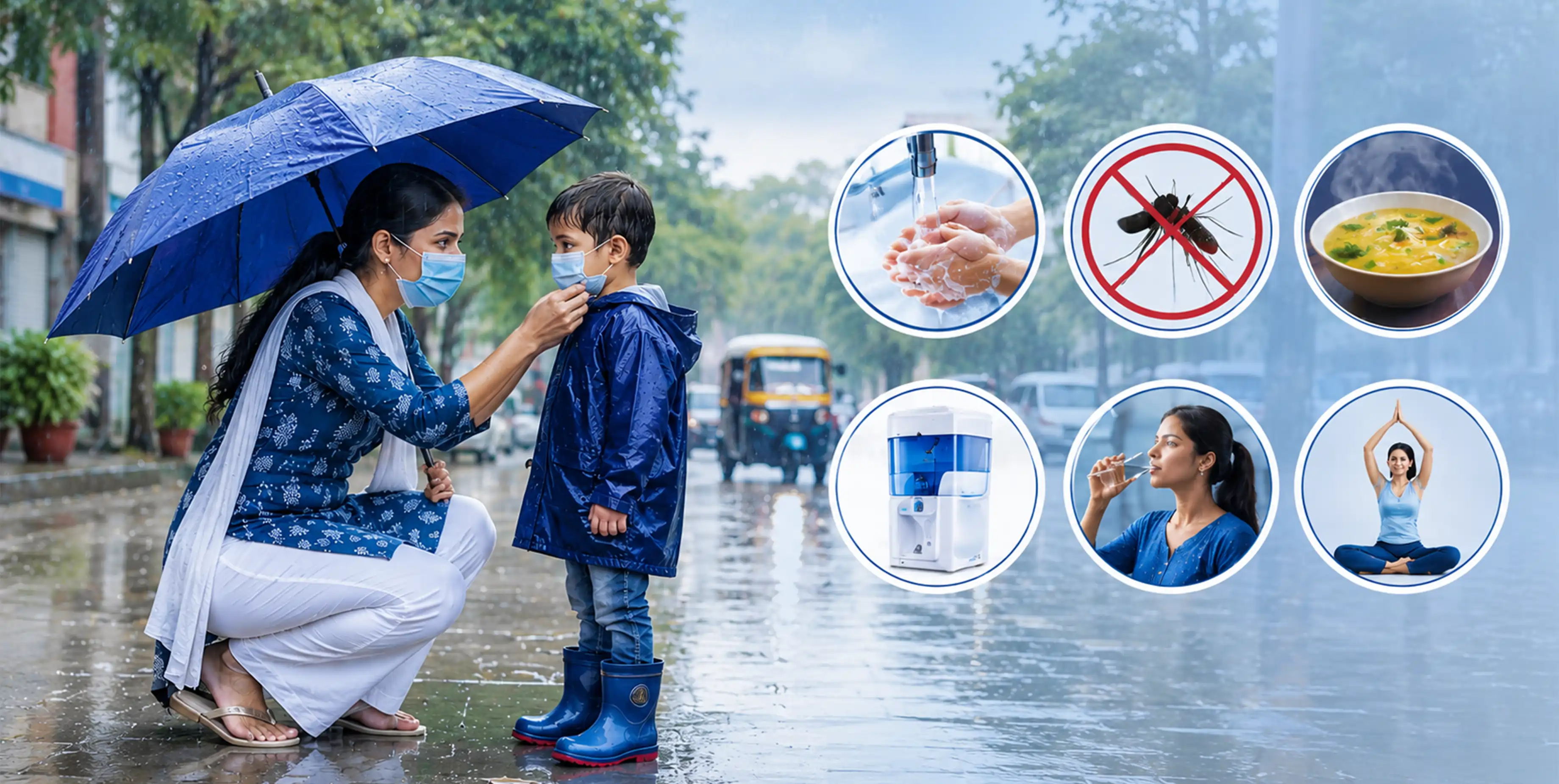 Monsoon diseases in India and prevention tips